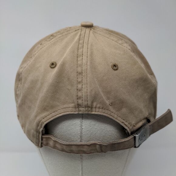 50 R&D Slideback Hat Tan Medium-Large Solid Embroidered Richardson - Picture 5 of 9